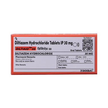 Diltiaid 30 Tablet