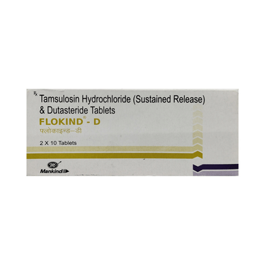 Flokind D 0.4mg/0.5mg Tablet
