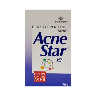 Acnestar 2.5% Benzoyl Peroxide Soap | For Acne Prone Skin