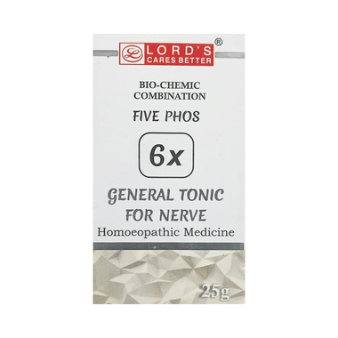 Lord's Five Phos Biocombination Tablet 6X
