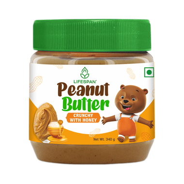 Lifespan Peanut Butter Creamy | Healthy  Spread | Delicious and Nutritious Crunchy with Honey