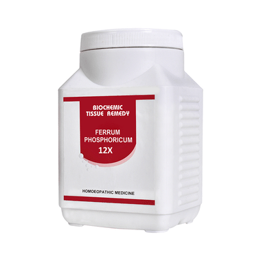 Bakson's Homoeopathy Ferrum Phosphoricum Biochemic Tablet 12X