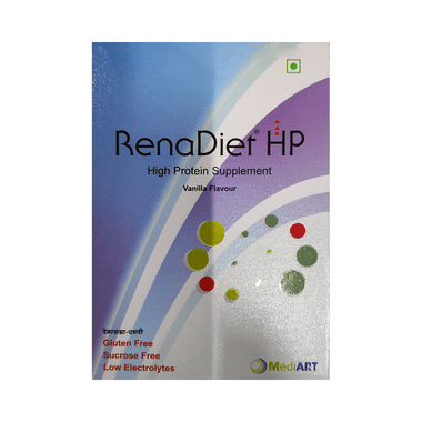 Renadiet Hp High Protein Supplements Sachet (15gm Each) Vanilla