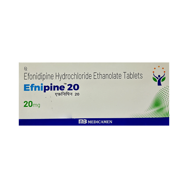 Efnipine 20 Tablet