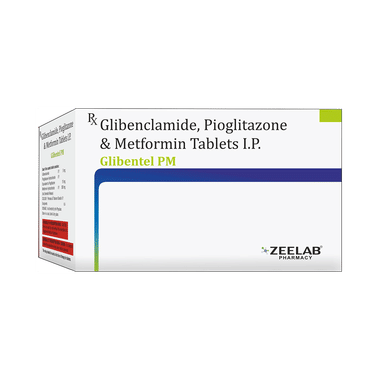 Glibentel PM 5mg/500mg/15mg Tablet