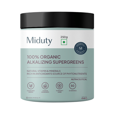 Miduty 100% Organic Alkalizing Supergreens