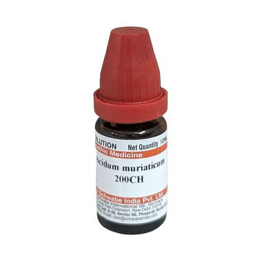 Dr Willmar Schwabe India Acidum Muriaticum Dilution 200 CH