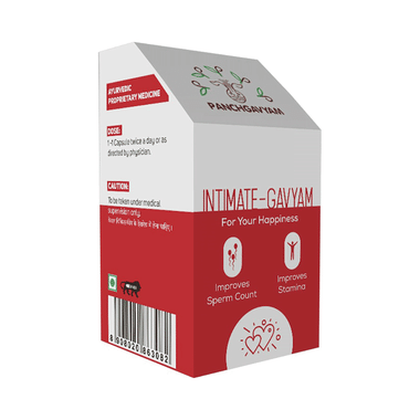 Panchgavyam Intimate-Gavyam Veg Capsule For Immunity, Energy And Strengthening Body