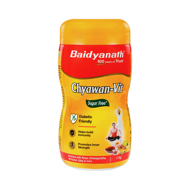 Baidyanath Chyawan-Vit Sugarfree Chyawanprash for Boosting Immunity