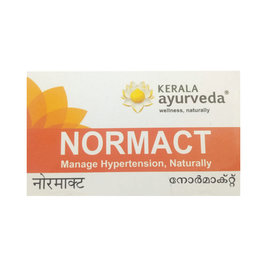 Kerala Ayurveda Normact Tablet For Healthy Blood Pressure Levels