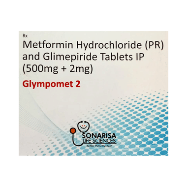 Glympomet 2 Tablet PR