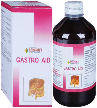 Bakson's Homeopathy Gastro Aid Syrup Bakson's Homeopathy Gastro Aid Syrup