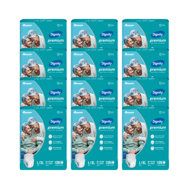 Dignity Premium Pull-Ups Diaper (10 Each) L-XL