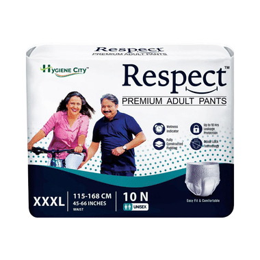 Respect  Unisex Adult Diaper Pants Style XXXL