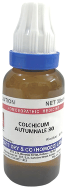 Sett Dey Colchicum Autumnale Dilution 30 Sett Dey Colchicum Autumnale Dilution 30