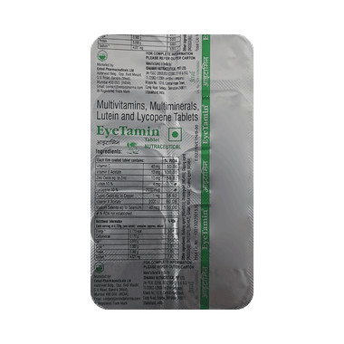 Eyetamin Tablet