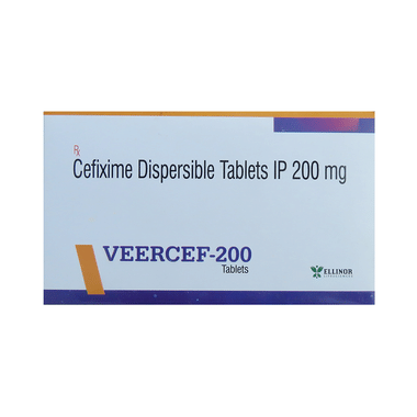 Veercef 200 Tablet DT