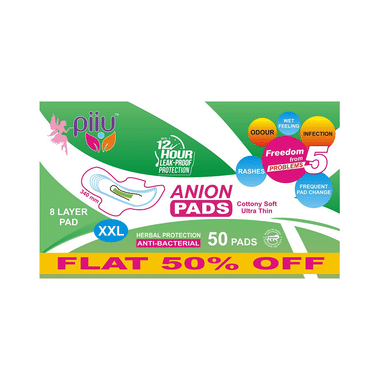 Piiu Anion Pads (50 Each) XXL