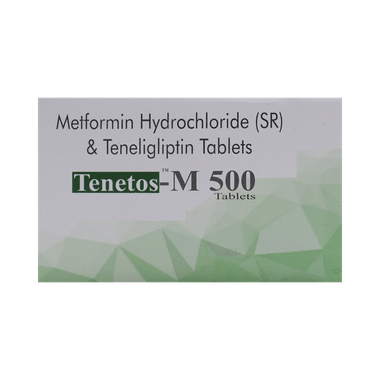 <span style='color:#626A7A'>Tenetos-M 500 Tablet SR</span>