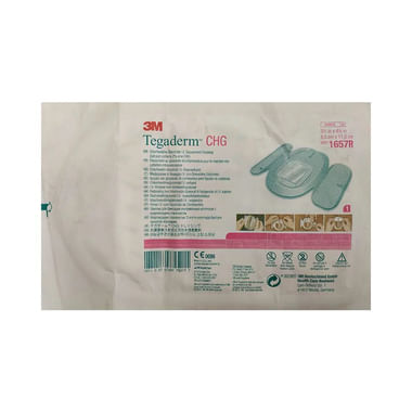 3M Tegaderm CHG 1657R 8.5cm x 11.5cm