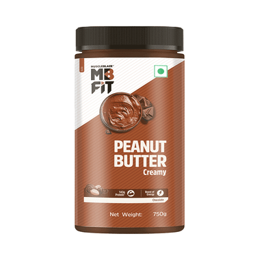 MuscleBlaze MB Fit Chocolate Peanut with High Protein & Fibre | Butter Creamy