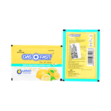 Gas-O-Fast Sachet Lemon
