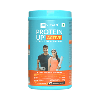 HK Vitals Protein Up Active with Whey & Soy Protein, Ashwagandha, Vitamins & Minerals | For Strength & Energy