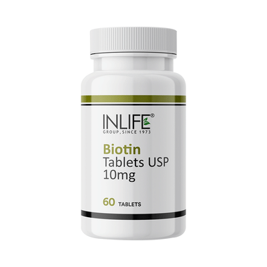 Inlife  Biotin 10000mcg  Tablet
