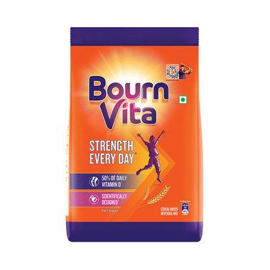 Bournvita Cadbury Bournvita With Vitamin D For Strength/Chocolate Refill