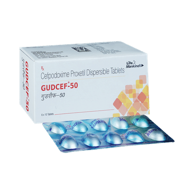 Gudcef 50mg Tablet DT