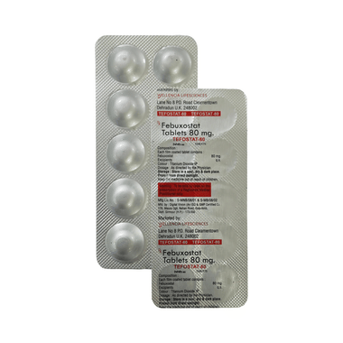 Tefostat 80mg Tablet