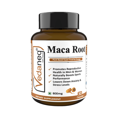 VedaneQ Maca Root 800mg Capsule