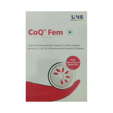 CoQ-Fem Berberine Tablet