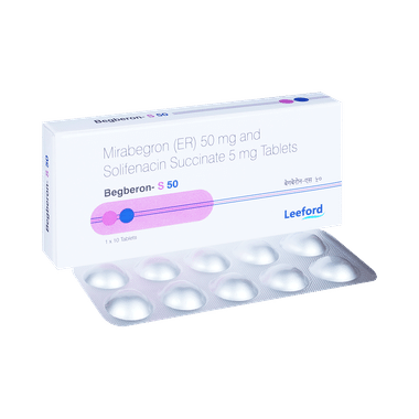 Begberon S 50mg/5mg Tablet ER