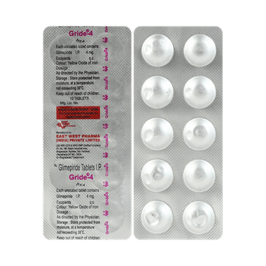 Gride 4mg Tablet