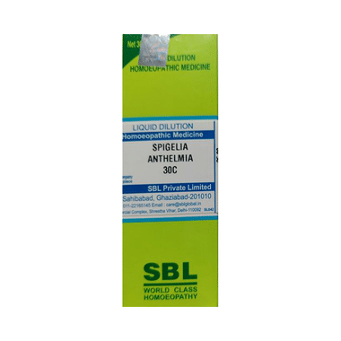 SBL Spigelia Anthelmia Dilution 30 CH