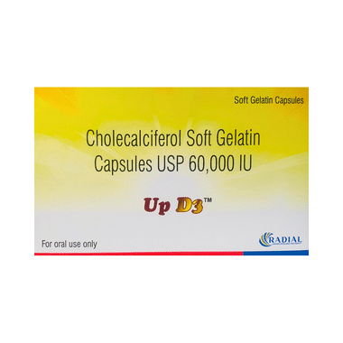 UP D3 Soft Gelatin Capsule