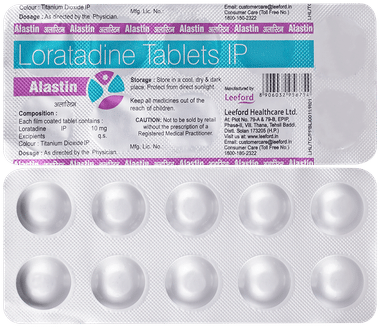 अलैस्टिन 10mg टैबलेट