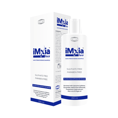 Imxia Plus Hair Strengthening Shampoo | Nourishes Scalp & Protects From Hair Damage | Sulphate & Paraben-Free