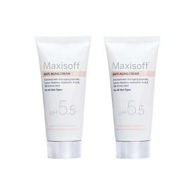 Maxisoft PH 5.5 Anti Aging Cream (50gm Each)