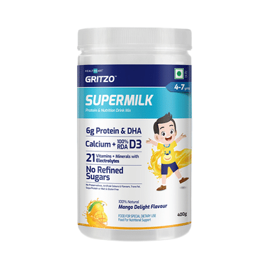 Gritzo Supermilk 4-7 Years Mango Delight