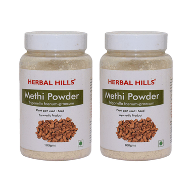 Herbal Hills Methi Seed Powder Pack Of 2