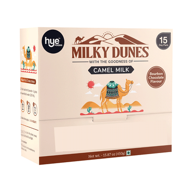 Hye Foods Milky Dunes Camel Milk Powder Sachet (30gm Each) Bourbon Chocolate