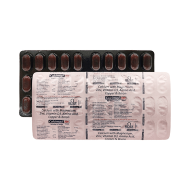 Calcimax Calcium 500 Tablet For Bone Health | Bone, Joint & Muscle Care