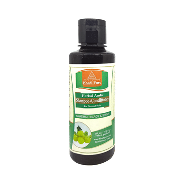 Khadi Pure Herbal Amla Shampoo + Conditioner Plain
