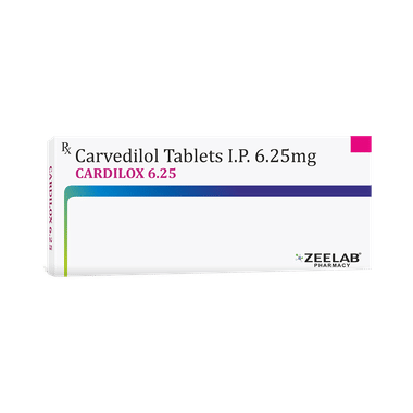 Cardilox 6.25 Tablet