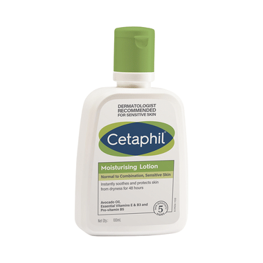 Cetaphil Moisturising Lotion with Avocado Oil, Vitamin E, B3 & B5 | For Normal to Combination, Sensitive Skin