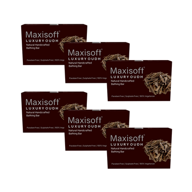 Maxisoft Luxury Oudh Bathing Bar (75gm Each)