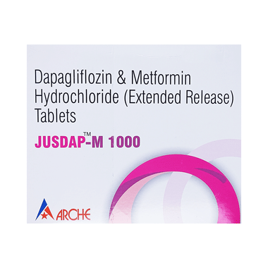 Jusdap-M 1000 Tablet ER