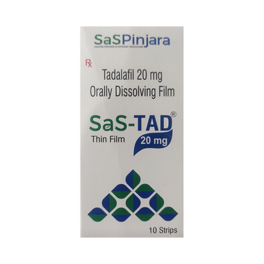 Sas-Tad 20mg Orally Dissolving Film Sas-Tad 20mg Orally Dissolving Film